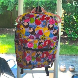 Colorful Disney Princess Backpack